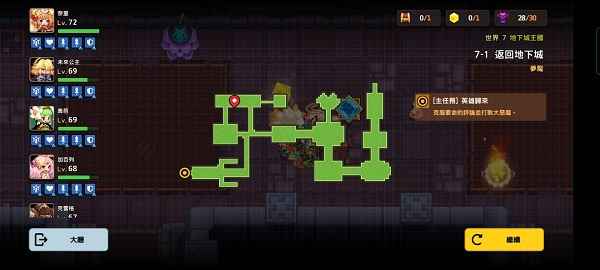 坎公骑冠剑7-1噩梦全收集通关攻略:关键技巧与宝物位置详解