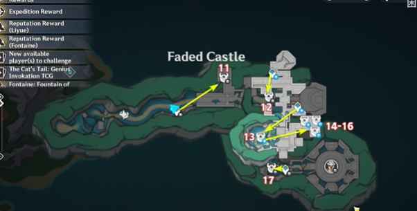 原神4.6魔像禁卫刷新全图鉴:17只禁卫位置分享