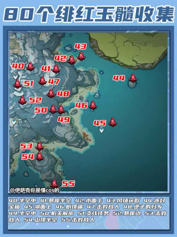 原神龙脊雪山绯红玉髓收集全攻略