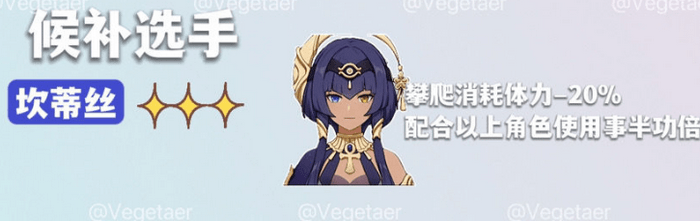 原神功能性角色图鉴：跑图解谜采集全搞定