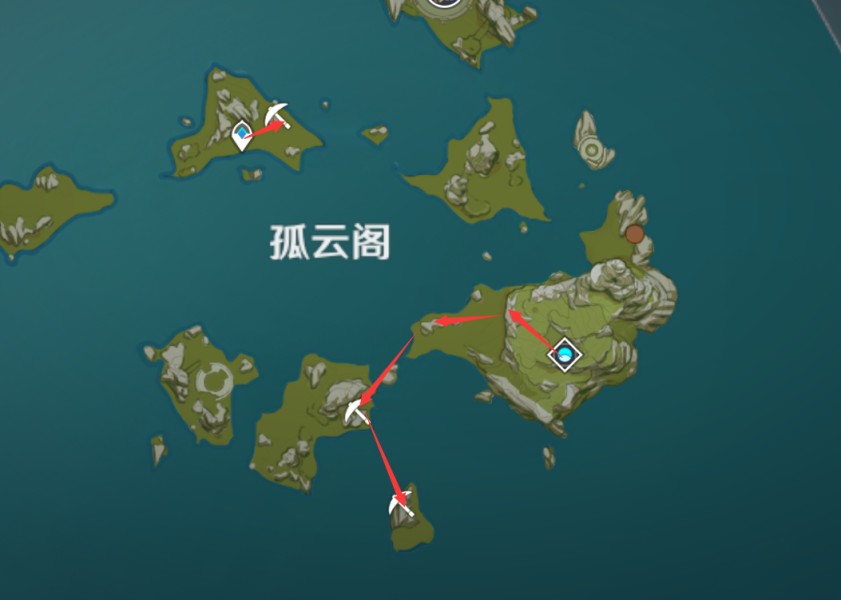 原神2.2璃月水晶矿的详细查找方法