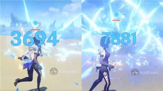 原神西风弓夜兰伤害测试