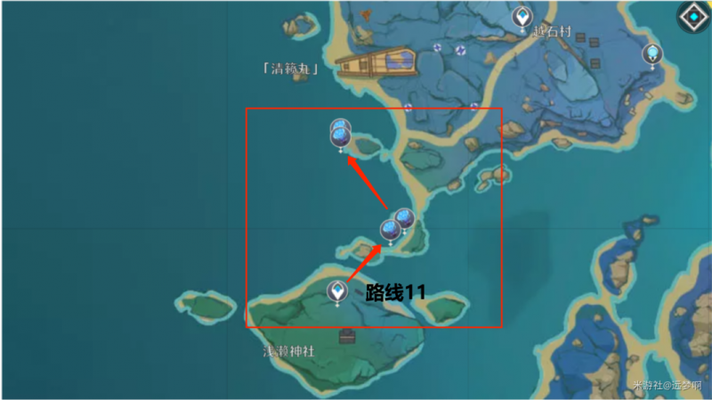 原神2.8海灵芝在哪里采