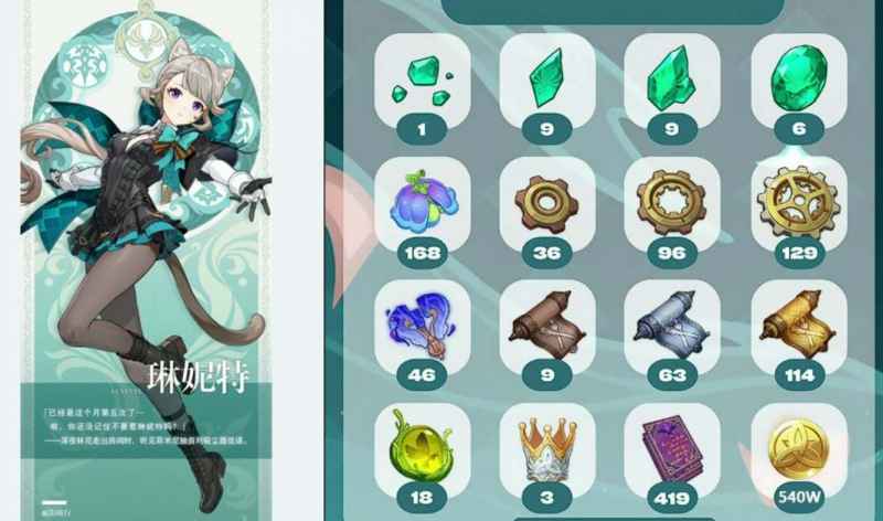 原神琳妮特天赋升级全攻略