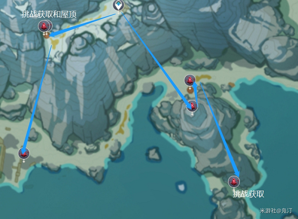 原神雪山玉髓收集全攻略：详细路线图与实用技巧