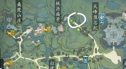 天涯明月刀手游莫古轩位置详解：在桃源下方，如何快速找到