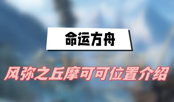 命运方舟风弥之丘九颗摩可可完整位置图解