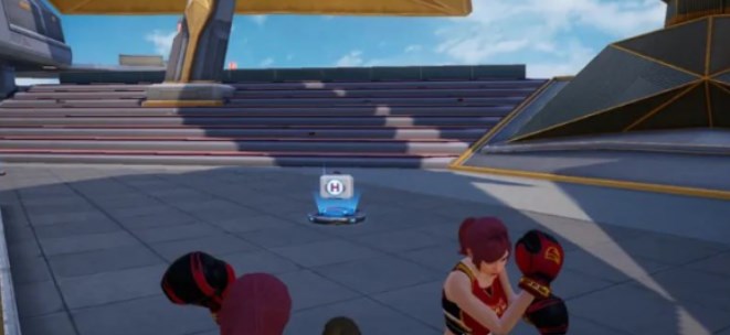 和平精英天空赛场八角笼怎么进