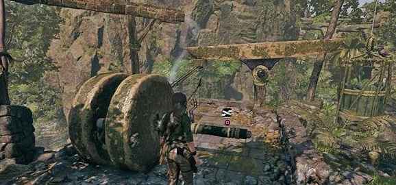 古墓丽影暗影过吊桥全攻略