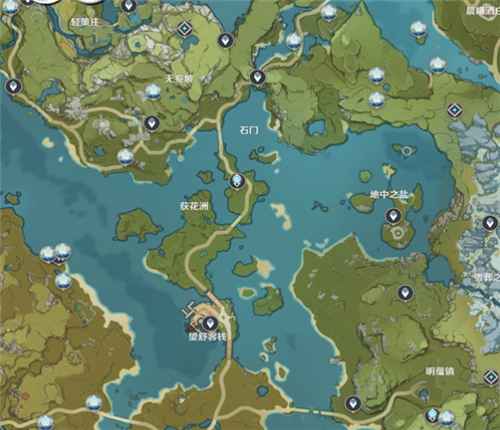 原神5.4骗骗花刷取路线分享