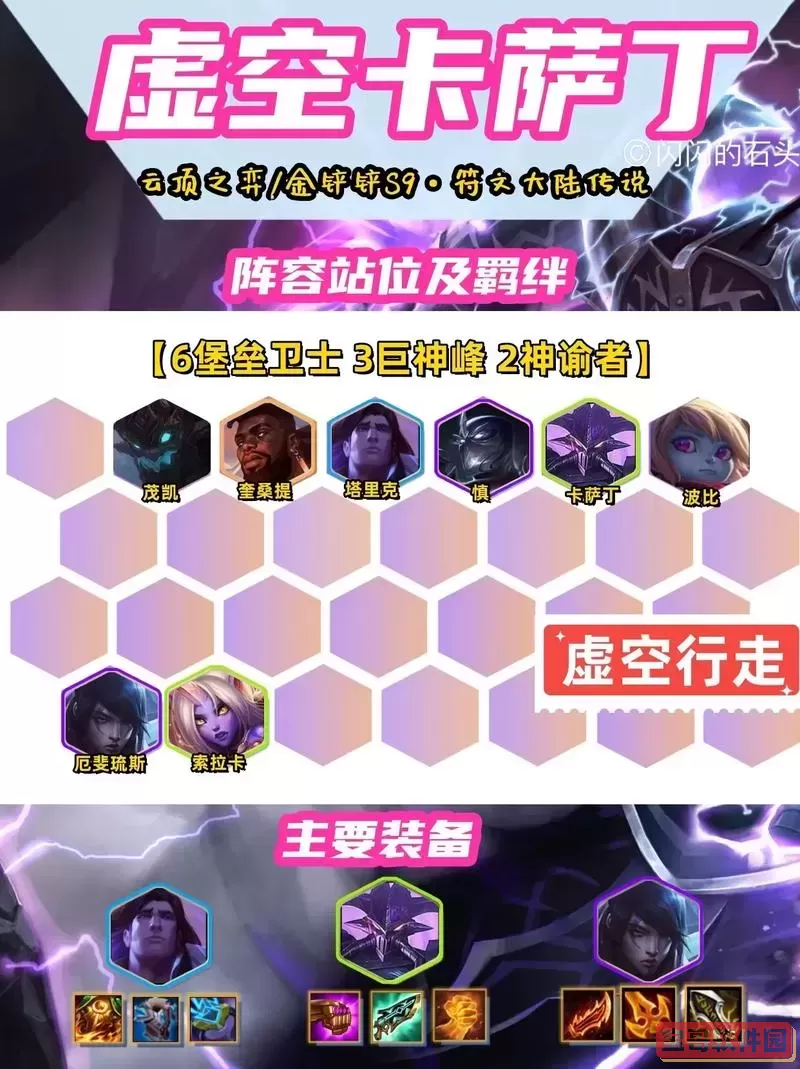 卡萨丁的出装之道：核心装备、思路解析与实战调整