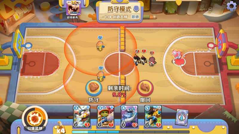 危机救援灌篮军团1-14剑道大师三星通关心得与打法技巧