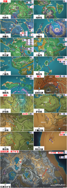 原神冬国仕女（藏镜仕女）刷取全攻略：位置、技巧与路线图详解