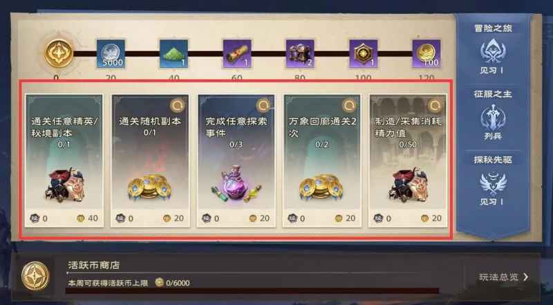 塔瑞斯世界升级全攻略：任务、副本、日常全面提升