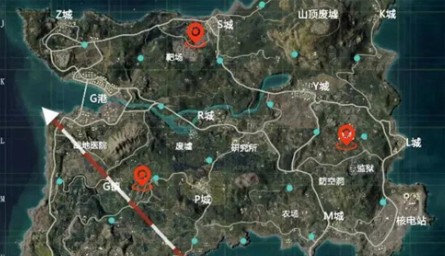 和平精英火力对决2.0密室位置全攻略