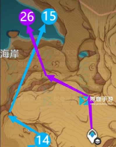 原神净光翎怎么找全位置路线图
