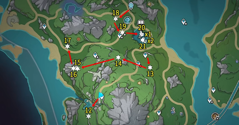 原神4.0摩拉盒位置全攻略