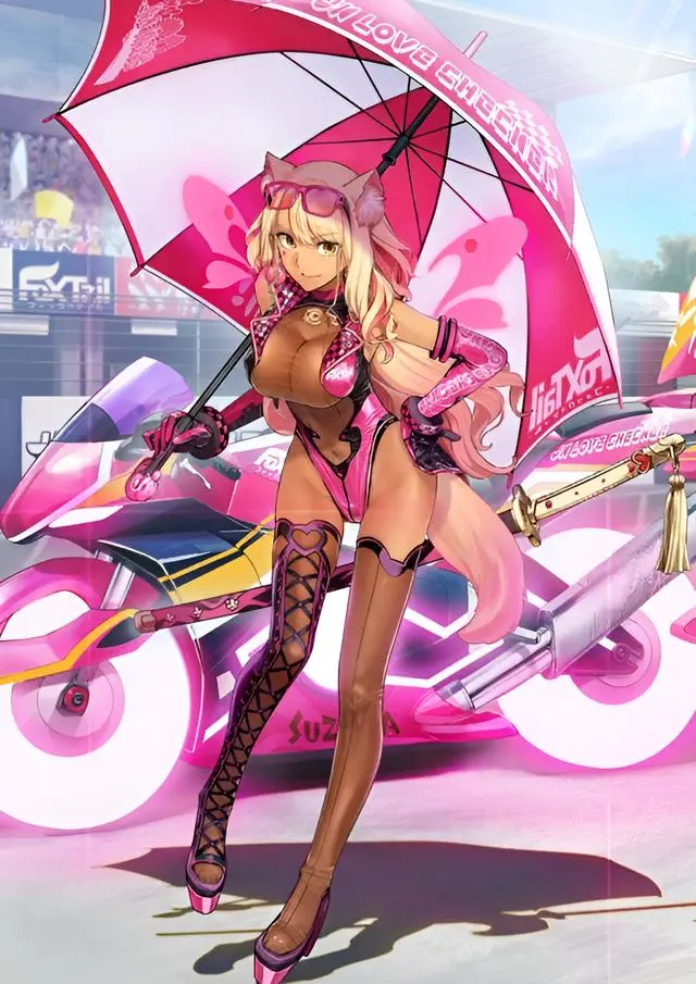 命运冠位指定日服泳装铃鹿御前灵基立绘全解析