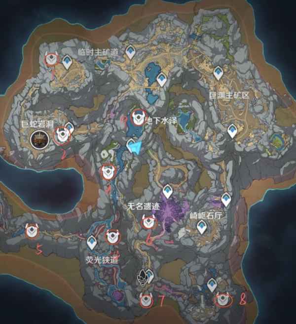 原神黑蛇众的讨伐路线