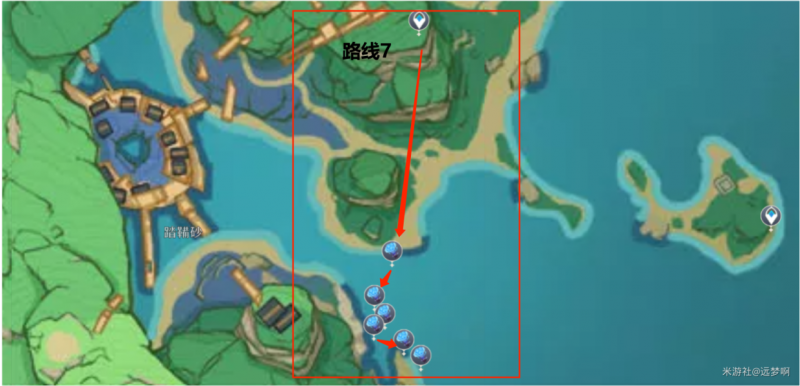 原神2.8海灵芝在哪里采