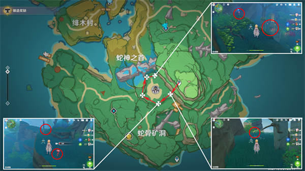 原神4.5千织突破材料采集全攻略：55个血斛快速获取方法