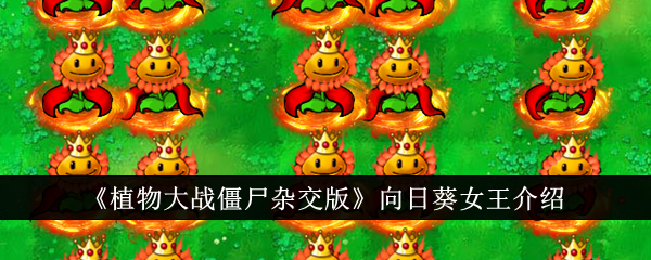 向日葵女王：植物大战僵尸杂交版中的强力输出与经济引擎