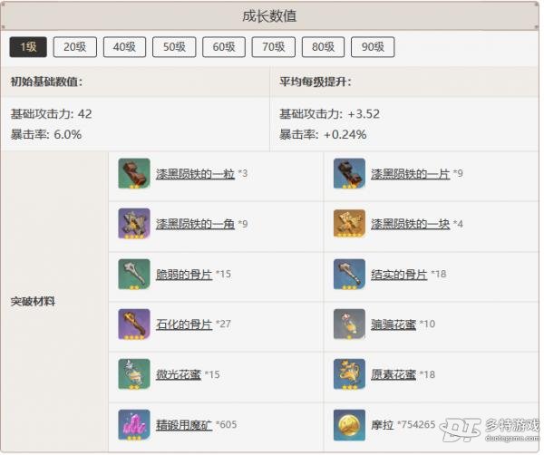 原神螭骨剑怎么样-原神螭骨剑武器图鉴介绍