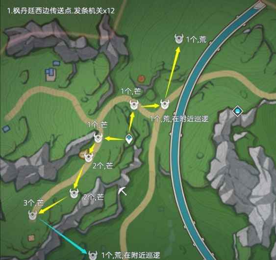 原神发条机关位置全攻略