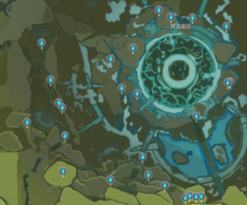 原神福至五彩第四天任务攻略：蓝色采集物全位置汇总