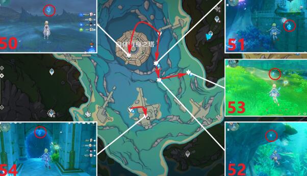 原神伊黎耶林区水神瞳位置全攻略