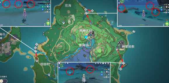 原神海灵芝采集全攻略：稻妻各大采集点详解与路线规划