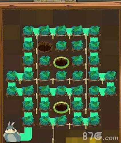 兔子复仇记第25关通关攻略：按顺序清理，轻松过关