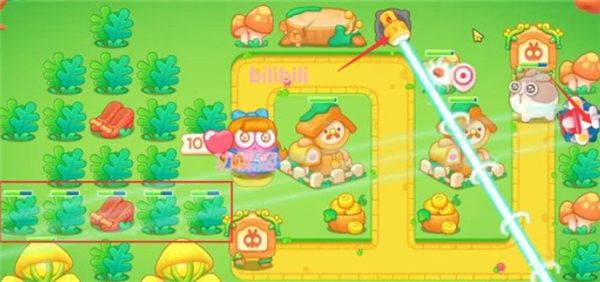 保卫萝卜4绿野奇缘2关打法全解析