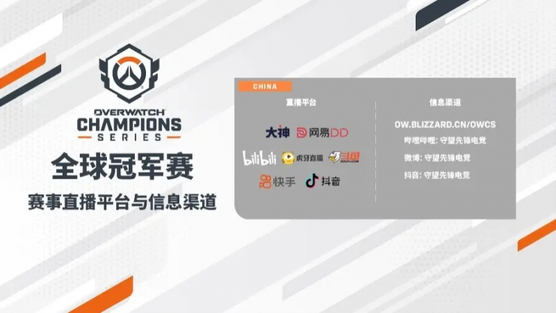 守望先锋2025全球冠军赛：杭州决战