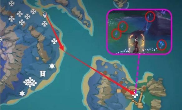 原神天云草实采集全攻略：清籁岛与天云峠采集点详解