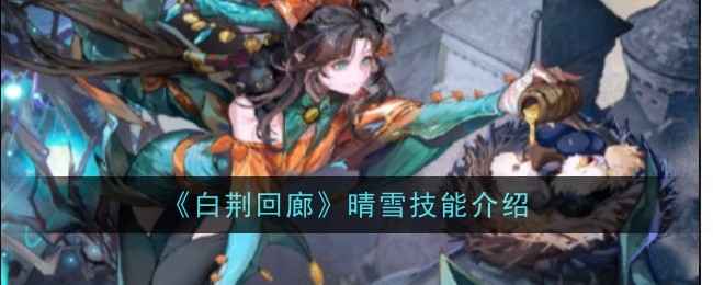《白荆回廊》晴雪技能详解：持续伤害与团队支援兼备的六星角色
