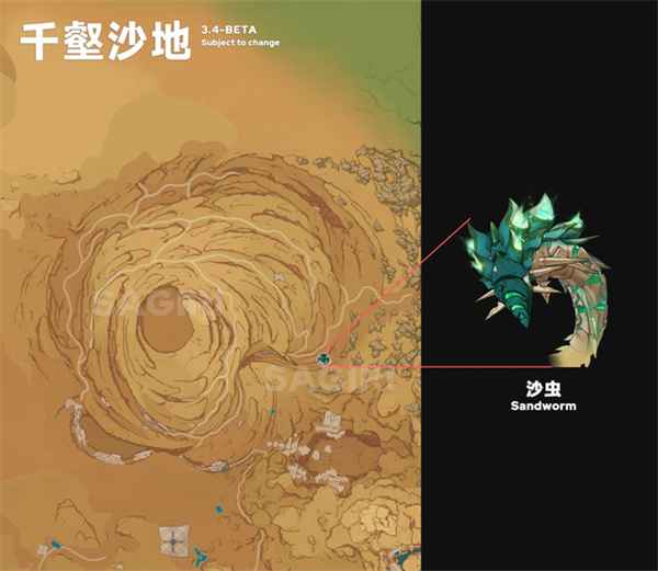 原神3.4新怪物全面盘点：千壑沙地怪物与原魔一网打尽