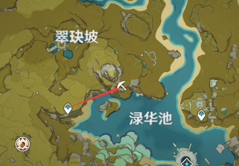 原神2.2璃月水晶矿的详细查找方法