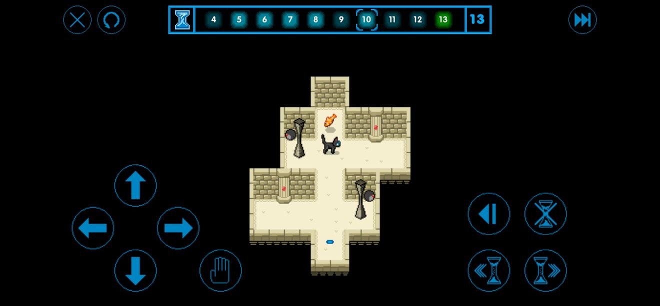 时间之神的猫1-2关通关攻略分享