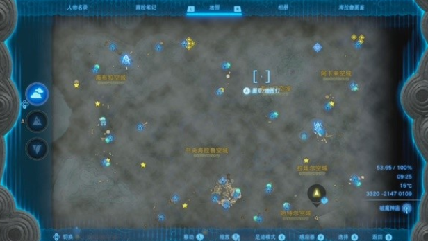 塞尔达传说神庙分布全览:高清地图助你一臂之力