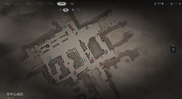 奇唤士市中心南区十二地标位置详解