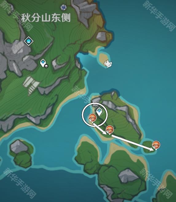 原神5.6原海异种位置全图解：香韵奏者突破材料刷怪路线