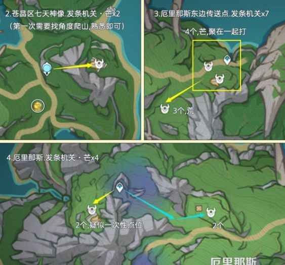 原神发条机关位置全攻略