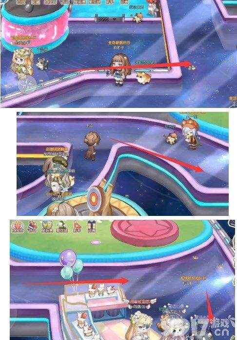 奥比岛手游星际大赛写真彩虹棒棒糖队位置全解析