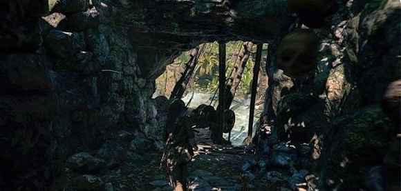 古墓丽影暗影过吊桥全攻略