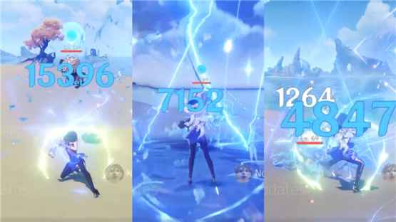 原神西风弓夜兰伤害测试