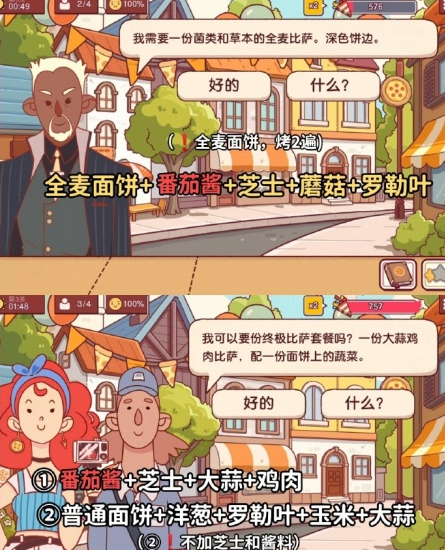 可口的比萨美味的披萨十周年餐车第3关通关全攻略