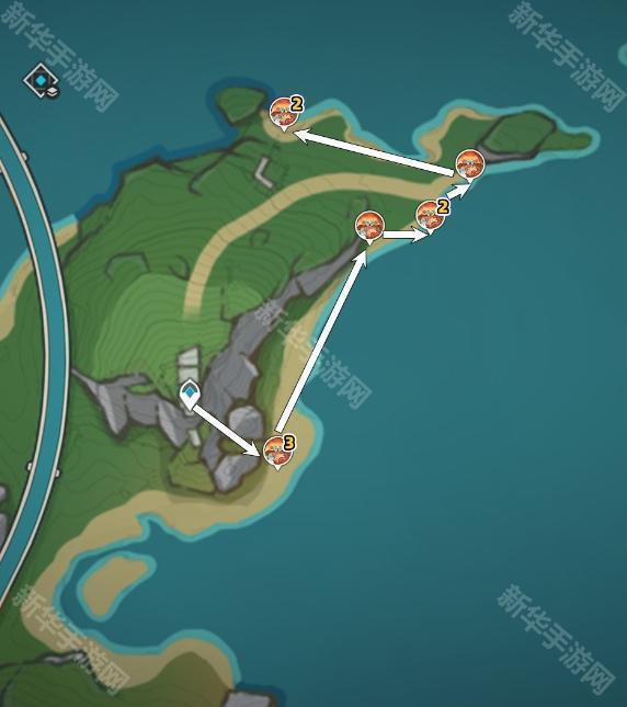 原神5.6原海异种位置全图解：香韵奏者突破材料刷怪路线