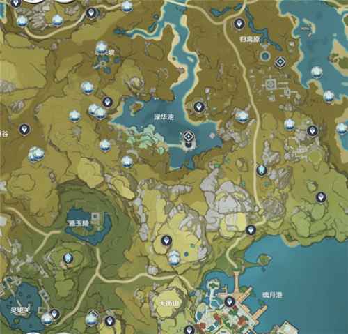 原神5.4骗骗花刷取路线分享