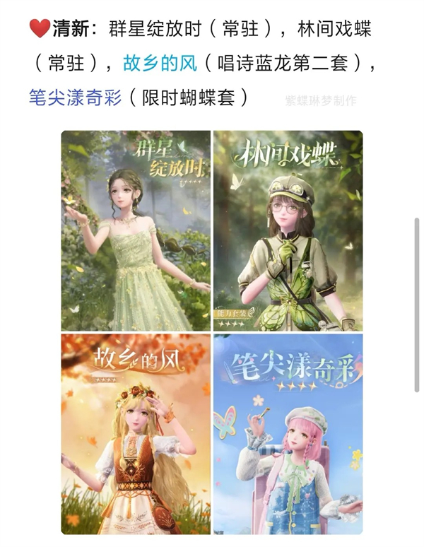 无限暖暖五星服装优先升级指南：各风格核心搭配推荐